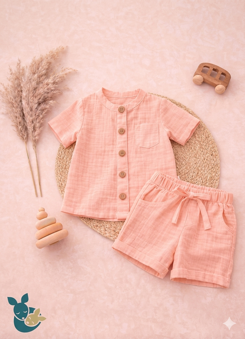 Peach Co-ord Set